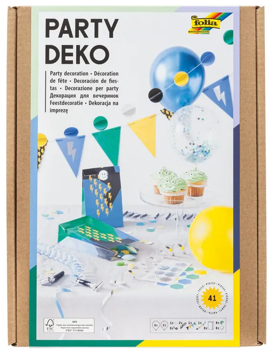 Party Deko Box 41-teilig